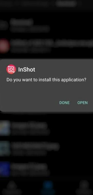 Open InShot Pro