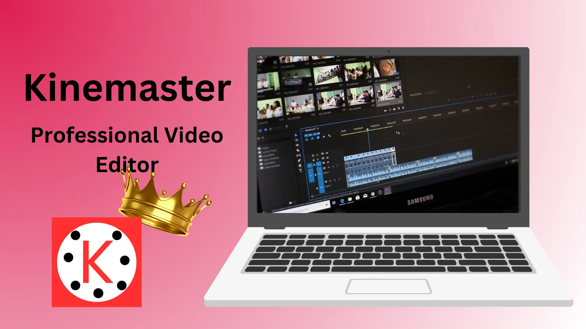 Kinemaster Editing App Banner