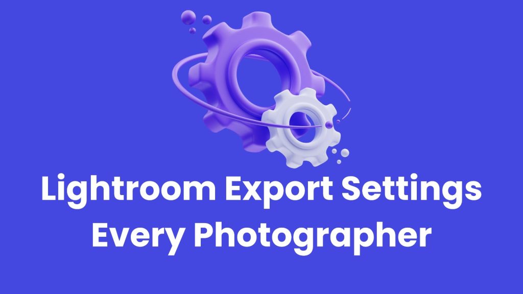 Lightroom export setting